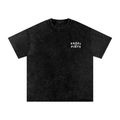 Padel and Pints Oversized Cotton T-Shirt Black